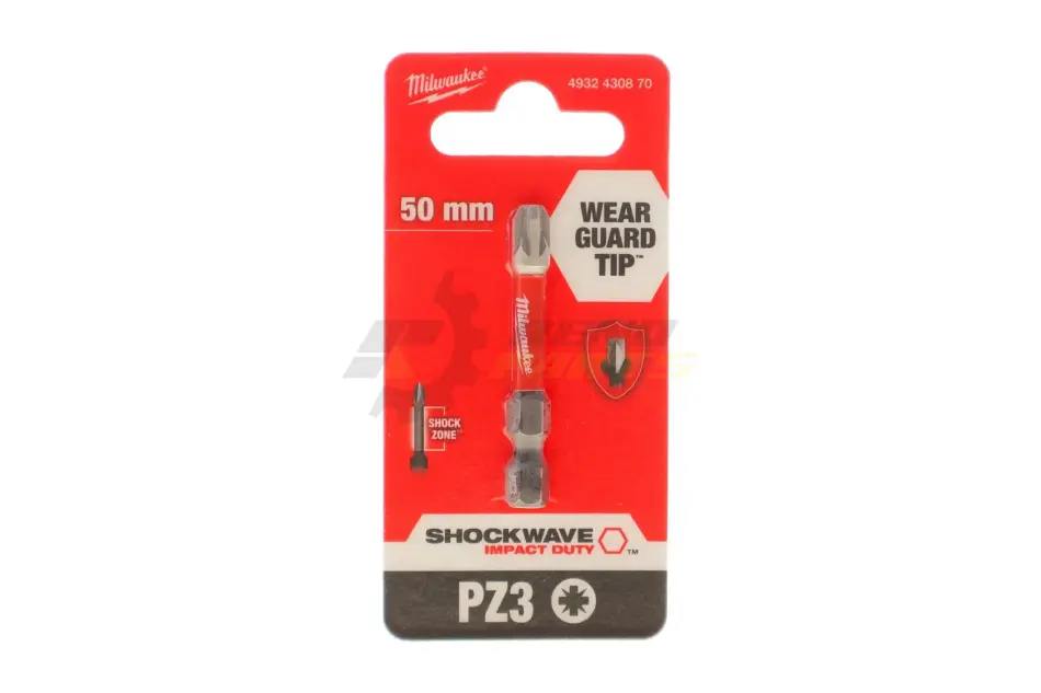 Бита SHOCKWAVE 1/4" PZ3 x 50mm Milwaukee 4932430870 (фото 1)