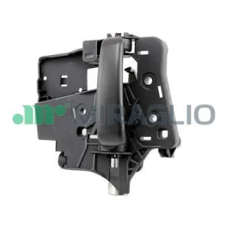Ручка дверей (передніх/всередині) (R) Citroen Berlingo/Jumpy/Fiat Scudo/Peugeot Expert/Partner 07- (чорна) MIRAGLIO 60/167