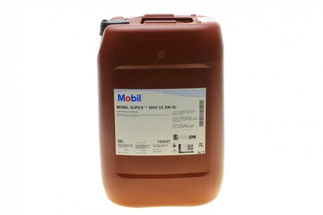 Моторна олива Super 3000 XE 5W-30, 20л. MOBIL 150941