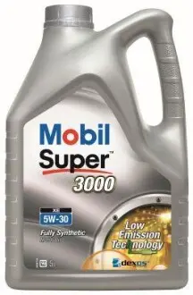 Олива моторна Super 3000 XE 5W-30 5L MOBIL 151451