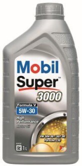 Моторное масло Super 3000 Formula V 5W-30 1L MOBIL 152356