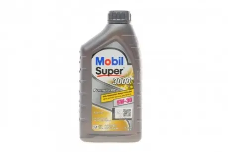 Олива моторна 1L Super 3000 X1 Formula FE 5W30 (Ford WSS-M2C-913-B & WSS-M2C913-A) MOBIL 152565