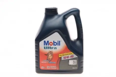 Олива моторна 4L Ultra 10W40 (ACEA A3/B3 MB 229.1) MOBIL 152624