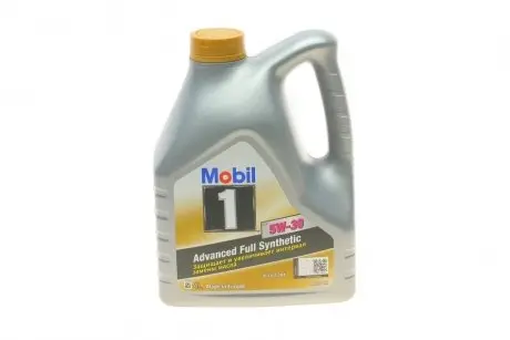 Олива моторна 4L 1 FS 5W30 (ACEA A3/B3 A3/B4 VW 502.00/505.00) MOBIL 153750