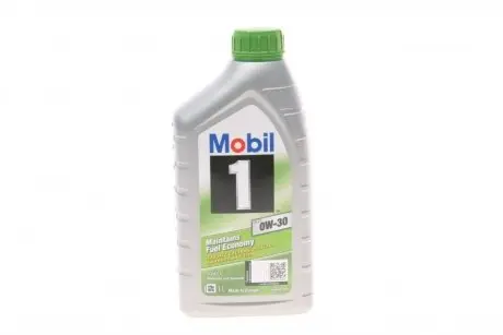 Олива моторна 1L 1 ESP 0W30 (ACEA C2/ C3 VW 504 00/507 00 MB 229.31/229.51/229.52 Porsche C30) MOBIL 153753