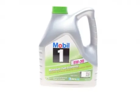 Олива моторна 4L 1 ESP 5W30 (VW 504.00/507.00/BMW LL-04/MB 229.51) MOBIL 154285 (фото 1)