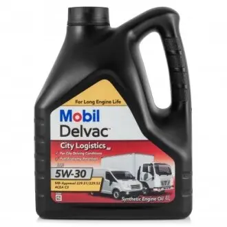 Масло моторное Mobil DELVAC CITY LOG M 5W-30, 4 л MOBIL MOBIL9275