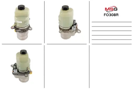 Насос з ГУР MSG FO308R