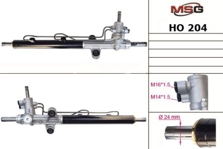 Рулевая рейка из г/п Honda Accord 98-03 MSG HO204