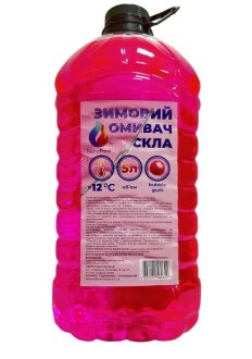 Жидкость омывателя 5L зима/buble gum -12с NanoFrost 60622