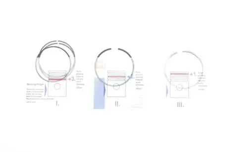 Кільця поршневі NE/NPR 120 035 0008 00