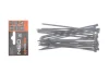 Стяжки кабельные EXTREME 3,6×150 мм, черные, 20 шт. NEO TOOLS 01-625 (фото 1)