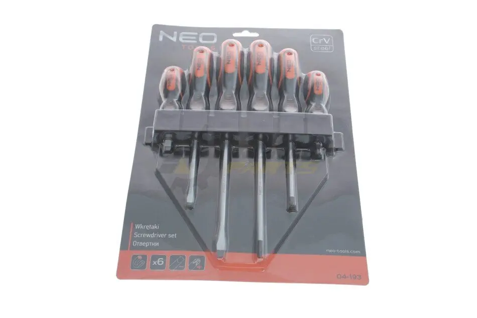 Набір викруток 6 шт. NEO TOOLS 04-193 (фото 1)