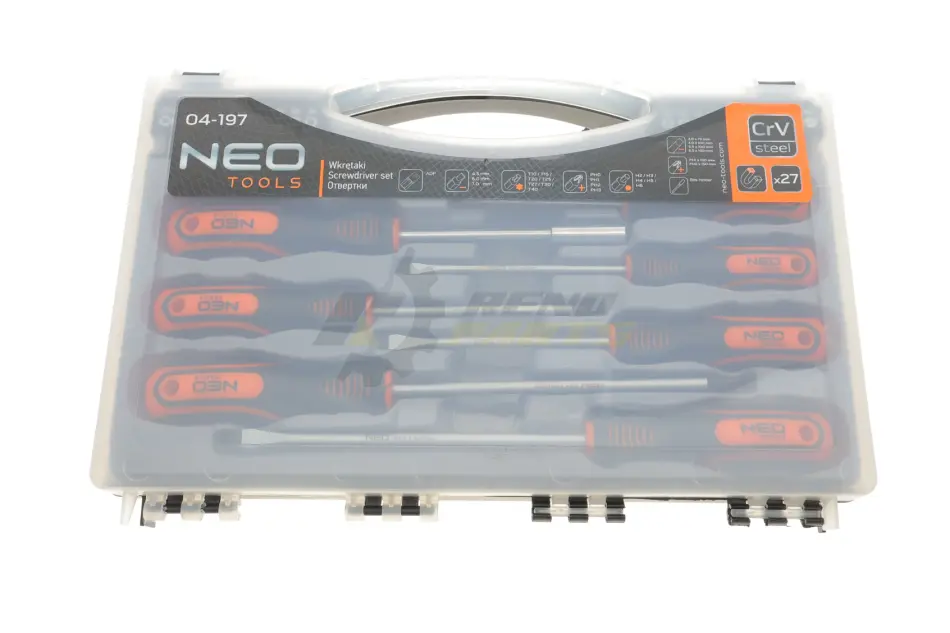 Набір викруток 27 шт. NEO TOOLS 04-197 (фото 1)