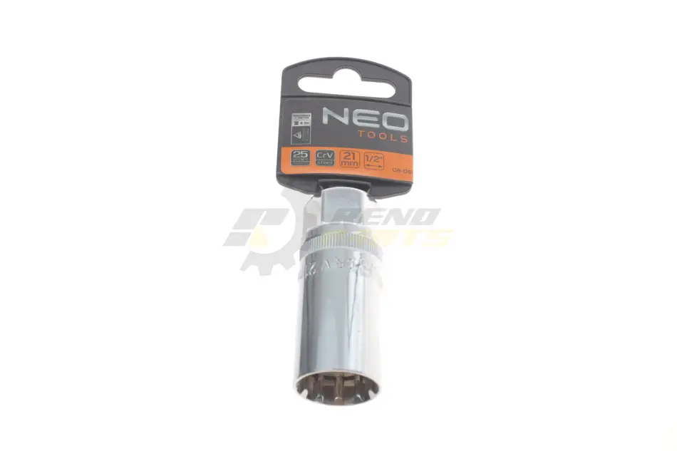 Головка змінна свічкова 1/2", 21 мм NEO TOOLS 08-091 (фото 1)
