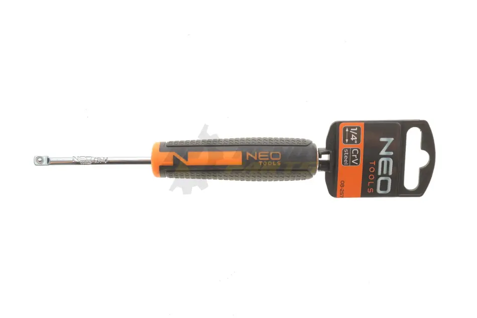 Головка 1/4 дюйма з рукояткою викрутки NEO TOOLS 08-257 (фото 1)
