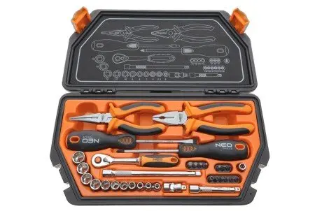 Набір інструменту, 33 шт.* 1 уп. NEO TOOLS 08-631