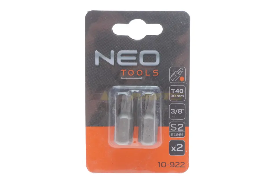 Насадка Torx T40 x 30 мм, S2 x 2 шт. NEO TOOLS 10-922 (фото 1)