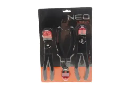 Пласкогубці для знімання дротів запалювання 3 шт. NEO TOOLS 11-165