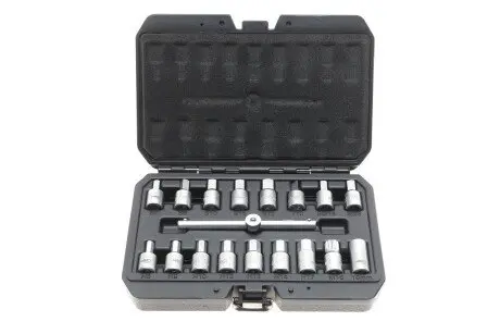 Головки для зливу оліі 3/8", набір 18 шт. NEO TOOLS 11-235