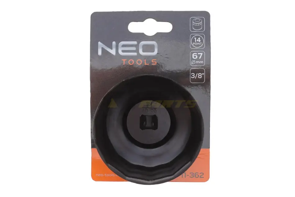 Головка змінна масляного фільтра 67 мм, 14 кут NEO TOOLS 11-362 (фото 1)