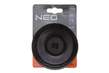 Насадка для заміни масляного фільтра 3/8" (d=73mm/14 граней) NEO TOOLS 11-363