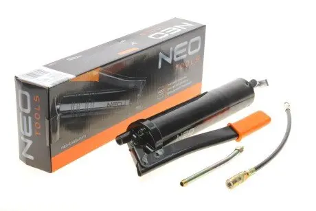 Шприц мастильний важільний 400 см3 з трубкою 8 x 300 мм NEO TOOLS 11-500