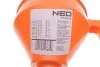 Лійка 1,2 л з гнучким шлангом 450 мм (із сіткою) NEO TOOLS 11-555 (фото 2)