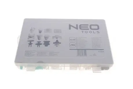 Набір кліпс кріплення обшивки, 160 шт., Audi NEO TOOLS 11-964