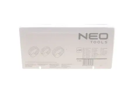 Хомути стяжні, набір 34 шт. NEO TOOLS 11981