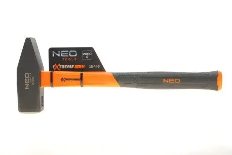 Молоток столярний 2000 г, рукоятка зі скловолокна NEO TOOLS 25-149