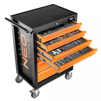 Шафа для майстерні, 7 ящиків + 176 інструментів. NEO TOOLS 84-222-12