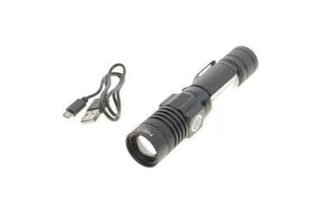 Ліхтар акумуляторний, алюмінієвий корпус 800lm 2в1 CREE T6 LED NEO TOOLS 99-033