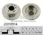 Тормозной диск задний NIPPARTS J3310514 (фото 1)