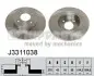 Тормозной диск NIPPARTS J3311038 (фото 1)