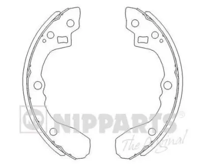 Гальмiвнi колодки барабаннi NIPPARTS J3500321