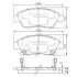 Гальмiвнi колодки дисковi NIPPARTS J3604033 (фото 1)