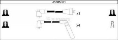 Комплект проводiв запалювання NIPPARTS J5385001