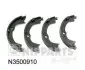 Гальмiвнi колодки барабаннi NIPPARTS N3500910 (фото 1)