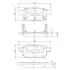 Тормозные колодки дисковые NIPPARTS N3618002 (фото 1)