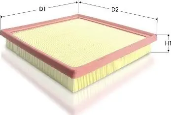Фильтр воздушный Subaru Forester/Impreza/Legacy/Outback/Ascent/Crosstrek 2.0/2.4/2.5 18- NISHIBORU AR1694PM (фото 1)