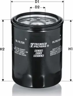 Фільтр масляний Honda/Hyundai/Kia/Mazda/Mitsubishi/Subaru NISHIBORU OL215J