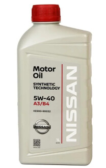 Моторное масло Motor Oil 5W-40 1L NISSAN 2206448