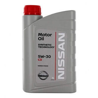 Масло моторное Motor Oil 5W-30 1L NISSAN KE90091033