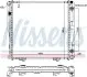 Радіатор MB E W 124(84-)200(+)[OE 124 500 02 03] NISSENS 62751A (фото 1)