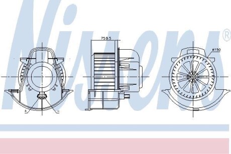 Аксессуар truck NISSENS 87076