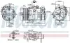 Компресор кондиціонера NISSENS 89503 (фото 1)