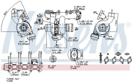 Турбокомпресор First Fit NISSENS 93082