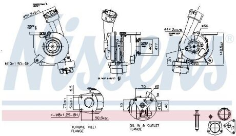 Турбокомпресор First Fit NISSENS 93118