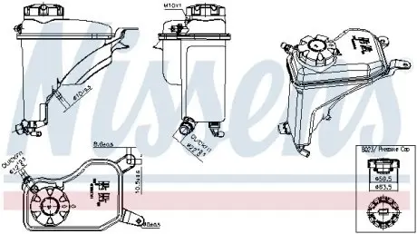 Бачок компенсаційний NISSENS 996268